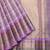 Lavender tissue pure zari silk saree