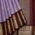 Lavender and maroon vairaoosi pure zari silk saree