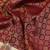 Maroon and cream designer kanchipuram silk saree