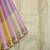 Multi colour pure silk saree