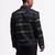 Black digital plain linen jacket