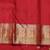 Red and gold pure zari silk saree