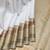 White and beige pure zari silk saree