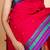 Majenta no-zari kanjivaram silk saree