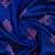 Blue small border silk saree
