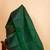 Bottle green pattu saree