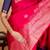 Majenta designer kanjivaram silk saree