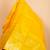 Yellow colour silk saree