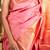 Blush pink silk saree