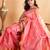 Blush pink silk saree