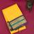 Yellow and black sico saree