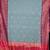 Pastel blue brocade semi soft silk saree