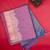 Dual tone grey and pink designer soft silk saree