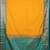 Mustard and green semi silk saree