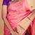 Pink and purple combination silk saree