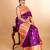 Purple colour pattu saree
