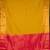 Yellow designer semi silk saree