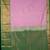 Pastel pink semi silk saree