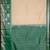Offwhite and green semi silk saree