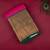 Magenta semi silk saree