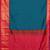 Peacock green ayiram buttam semi silk saree