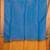 Blue mustard semi soft silk saree