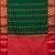 Green butta weave semi silk saree