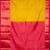 Mustard pink designer semi silk saree
