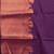 Aqua blue and purple semi silk saree