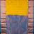 Yellow semi silk saree