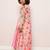 Organza shrug with inner dress- 2 pcs set