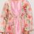 Organza shrug with inner dress- 2 pcs set