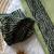 Light Green Color Mirror And Thread Embroidery Work Crunchy Chiffon Saree