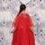 Crimson wings girls gown red dress with dragonfly cape