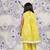Safari fun girls coord set mustard kurta with gota detailing