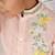 Sunset bloom boys kurta set peach & lemon with festive embroidery