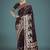 sky blue banarasi satin silk meenakari zari weaving pattern saree