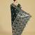 dark geen woven banarasi satin silk saree
