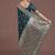 teal soft banarasi zari woven satin silk saree with blouse piece 