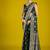 dark green wear banarasi satin silk zari weaving saree