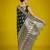 dark green wear banarasi satin silk zari weaving saree