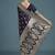 purple banarasi satin silk saree with intricate zari weaving pattern