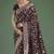 maroon zari woven banarasi satin silk saree