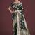 dark green zari woven banarasi satin silk saree 