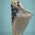 dark teal zari woven banarasi satin silk saree 