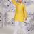 Sunshine spark boys kurta yellow geometric print with white pajama