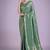 turquoise banarasi satin silk zari weaving saree