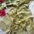 Olive Color Zari Embroidery With Sequins Work Georgette Saree