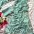 Sea Green Zari Embroidery With Sequins Work Georgette Saree