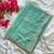 Sea Green Zari Embroidery With Sequins Work Georgette Saree